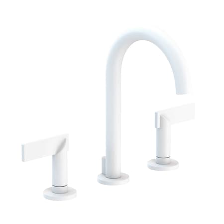 Newport Brass Widespread Lavatory Faucet in Matte White 2480-52
